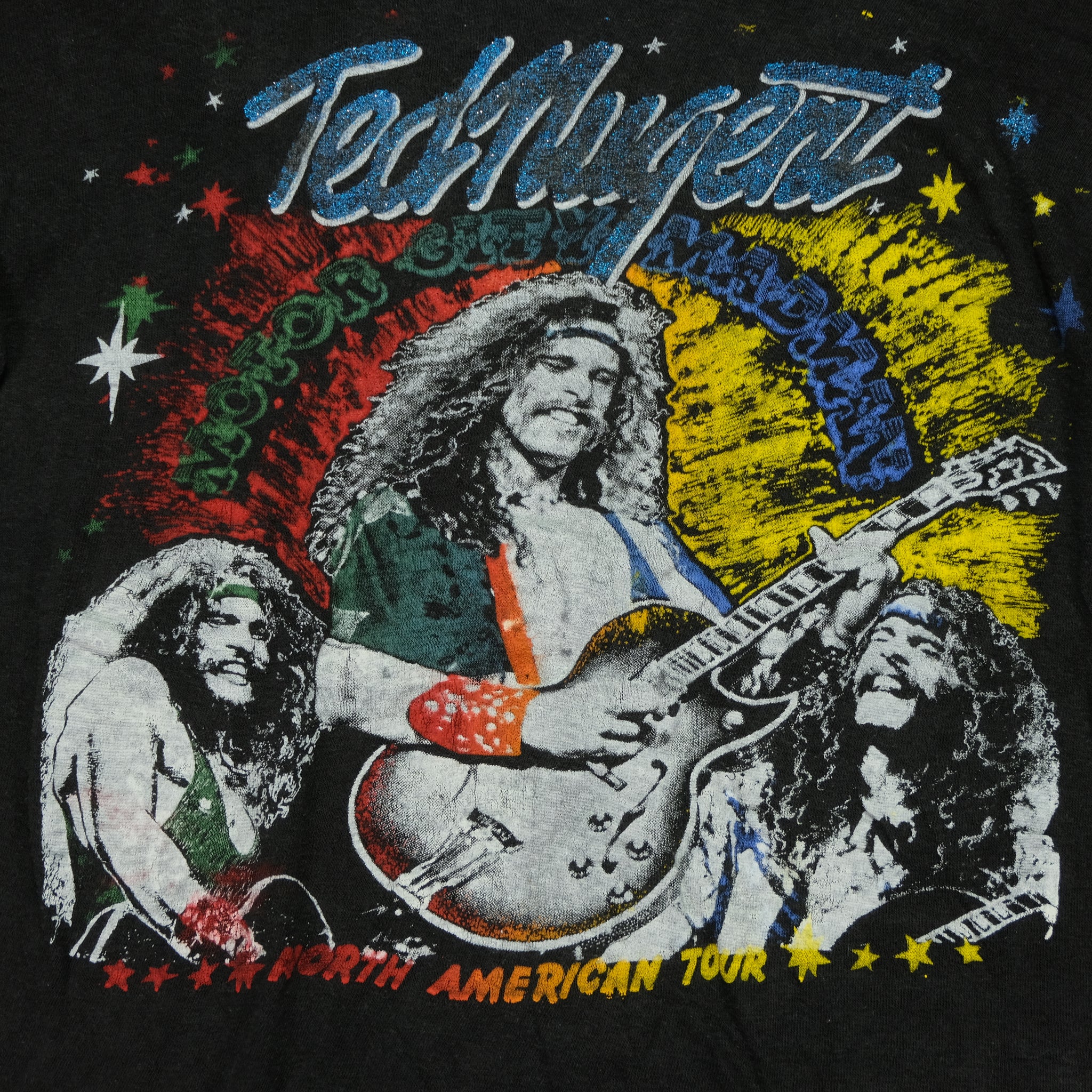 Vintage Ted Nugent Motor City Madman North American Tour Double