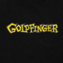 Load image into Gallery viewer, Vintage GIANT Goldfinger Astronaut Space Girl Tour T Shirt 90s Black XL
