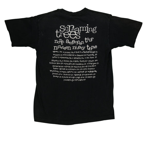 Vintage Screaming Trees Sweet Oblivion 1993 North American Tour T Shirt 90s Black L
