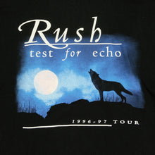 Load image into Gallery viewer, Vintage Rush Test For Echo 1996 Tour T Shirt 90s Black XL
