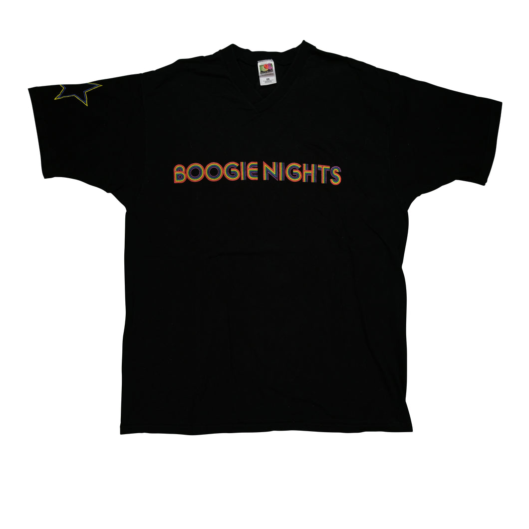 Vintage Boogie Nights 1997 Film Promo T Shirt 90s Black XL