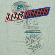 Load image into Gallery viewer, Vintage NIKE Air Raid Promo Spell Out Swoosh T Shirt 90s Gray XL
