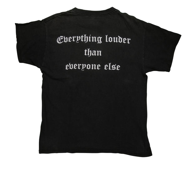 Vintage TULTEX Motorhead England Everything Louder Than Everyone Else Tour T Shirt 90s Black L