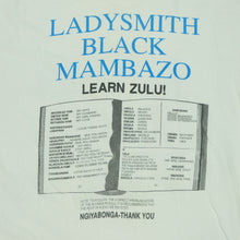 Load image into Gallery viewer, Vintage Ladysmith Black Mambazo T Shirt 90s White XL
