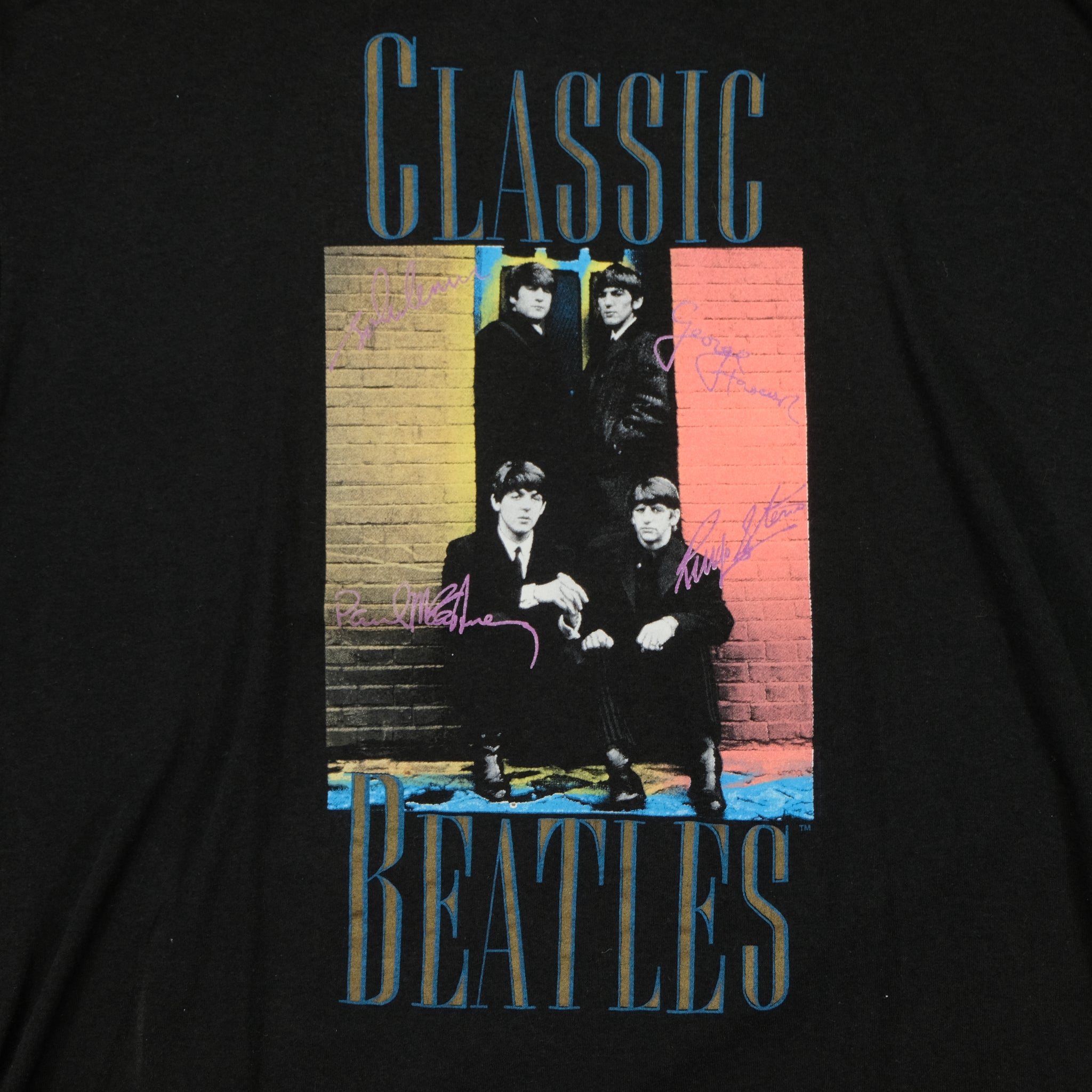 Vintage Classic Beatles Double Sided Tee | Reset Vintage Shirts 