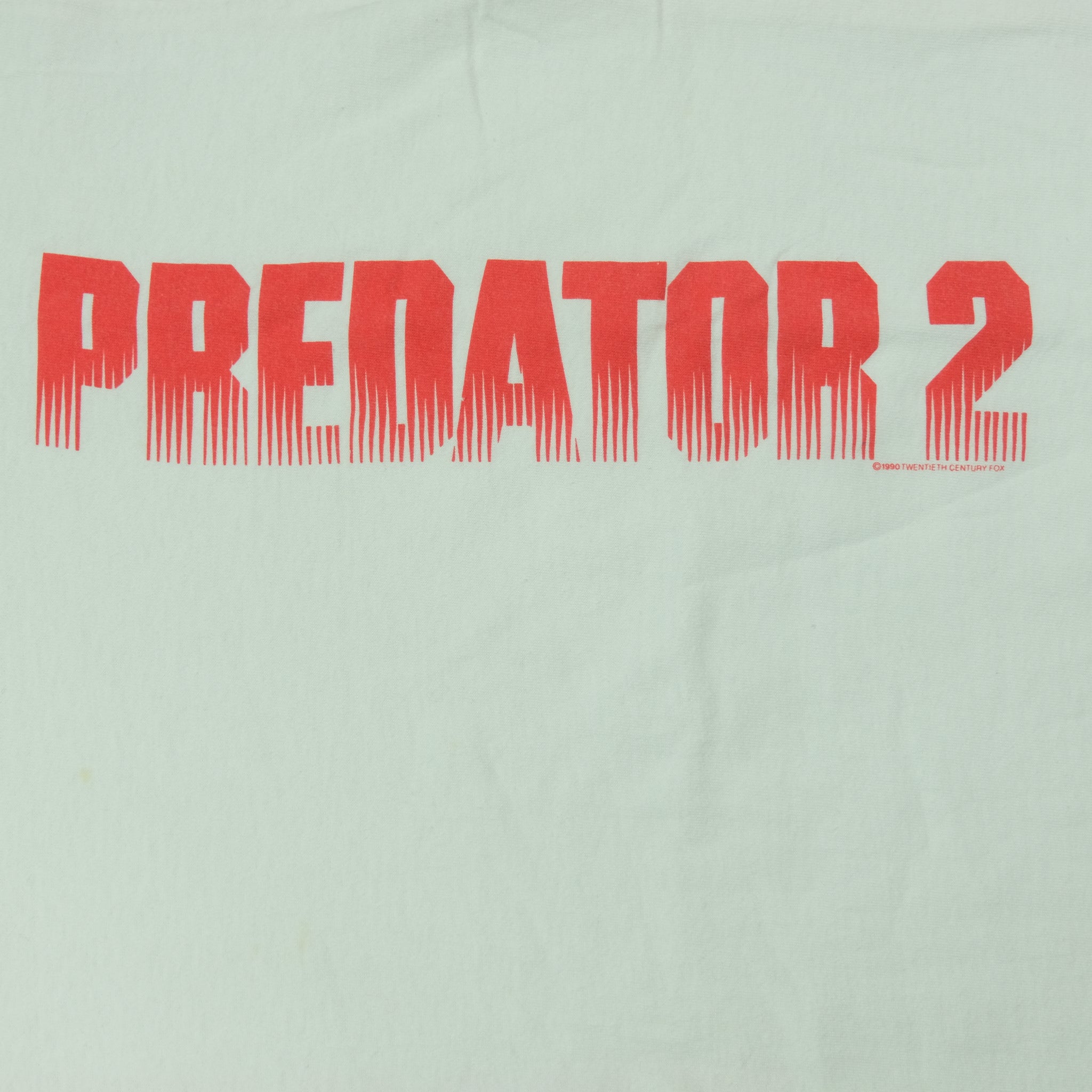 Original outlet Vintage Predator 2 Movie Promo T Shirt New Large