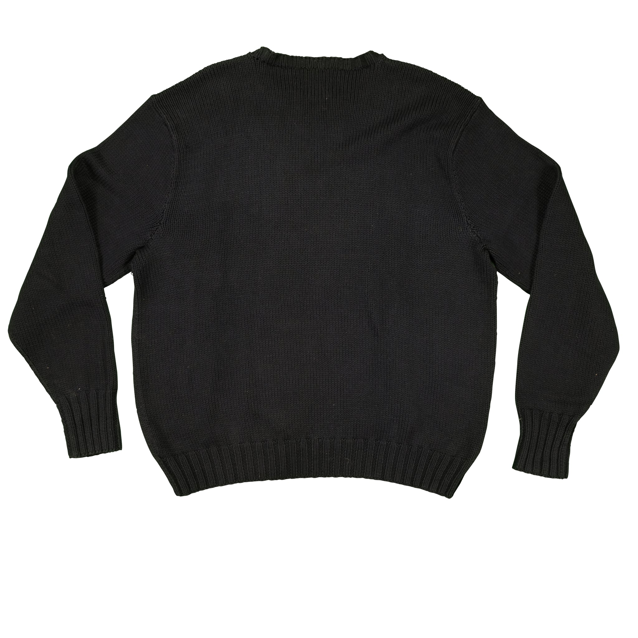 Vintage Polo Ralph Lauren Hand Knit Bear Sweater | Reset Vintage 