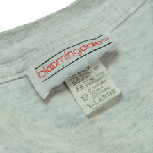 Load image into Gallery viewer, Vintage Bloomingdale&#39;s All Over Print T Shirt 80s 90s Gray XL
