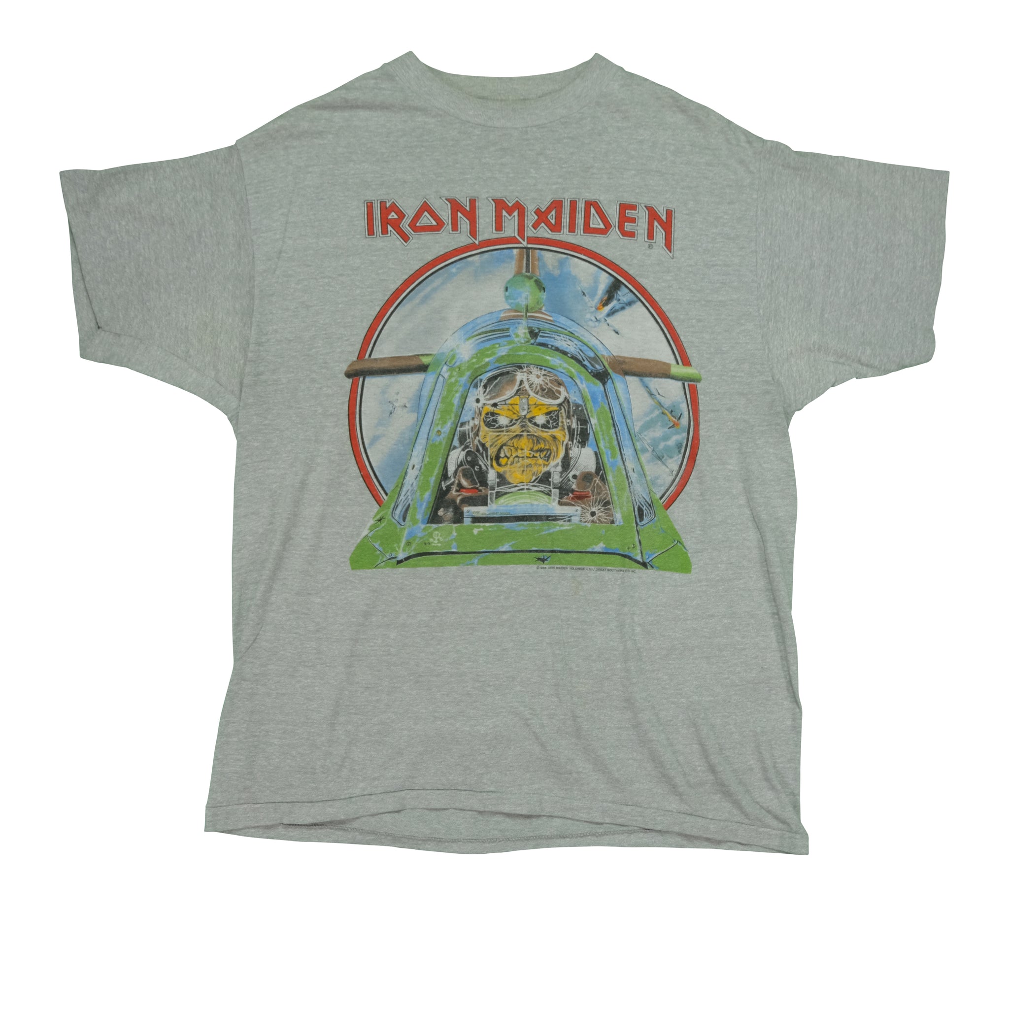 Vintage 1984 Iron Maiden Aces High Double Sided Tee on Rockit