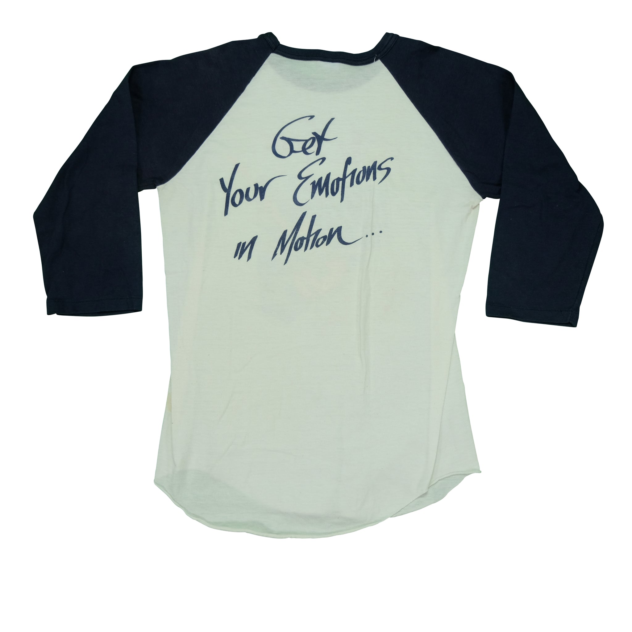 Vintage 1982 Billy Squier American Tour Double Sided Raglan Tee 