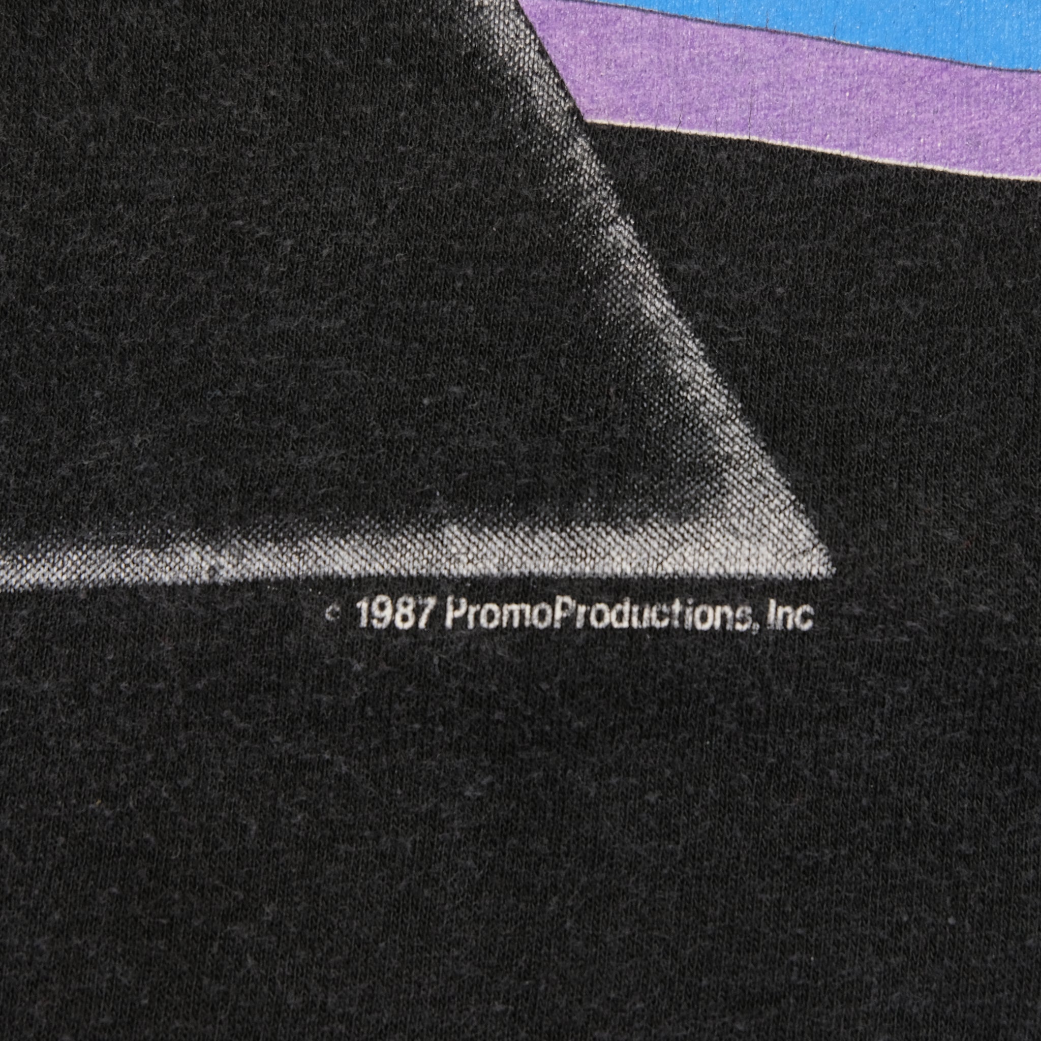 ミュージシャン 1987 Pink Floyd Promotional Baseball T Vintage 1987