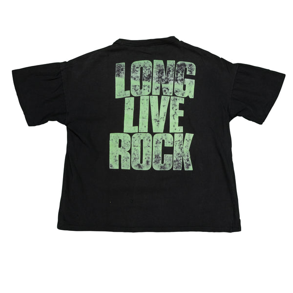 Vintage MTV Museum of Natural History Long Live Rock T Shirt 90s Black L