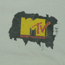 Load image into Gallery viewer, Vintage DELTA MTV Trashed 1994 Game Show Promo T Shirt 90s White XL
