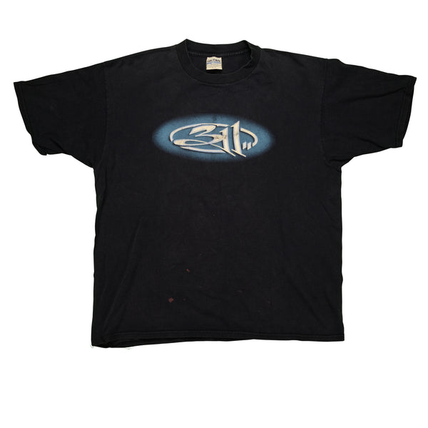 Vintage 311 Alien 1995 T Shirt 90s Black XL