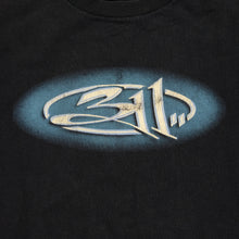 Load image into Gallery viewer, Vintage 311 Alien 1995 T Shirt 90s Black XL
