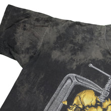 Load image into Gallery viewer, Vintage SIGNAL Crack is a Killer Vice Crushed Skull T Shirt 90s Black L
