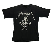 Load image into Gallery viewer, Vintage Metallica Nowhere Else To Roam 1993 Europe Tour T Shirt 90s Black
