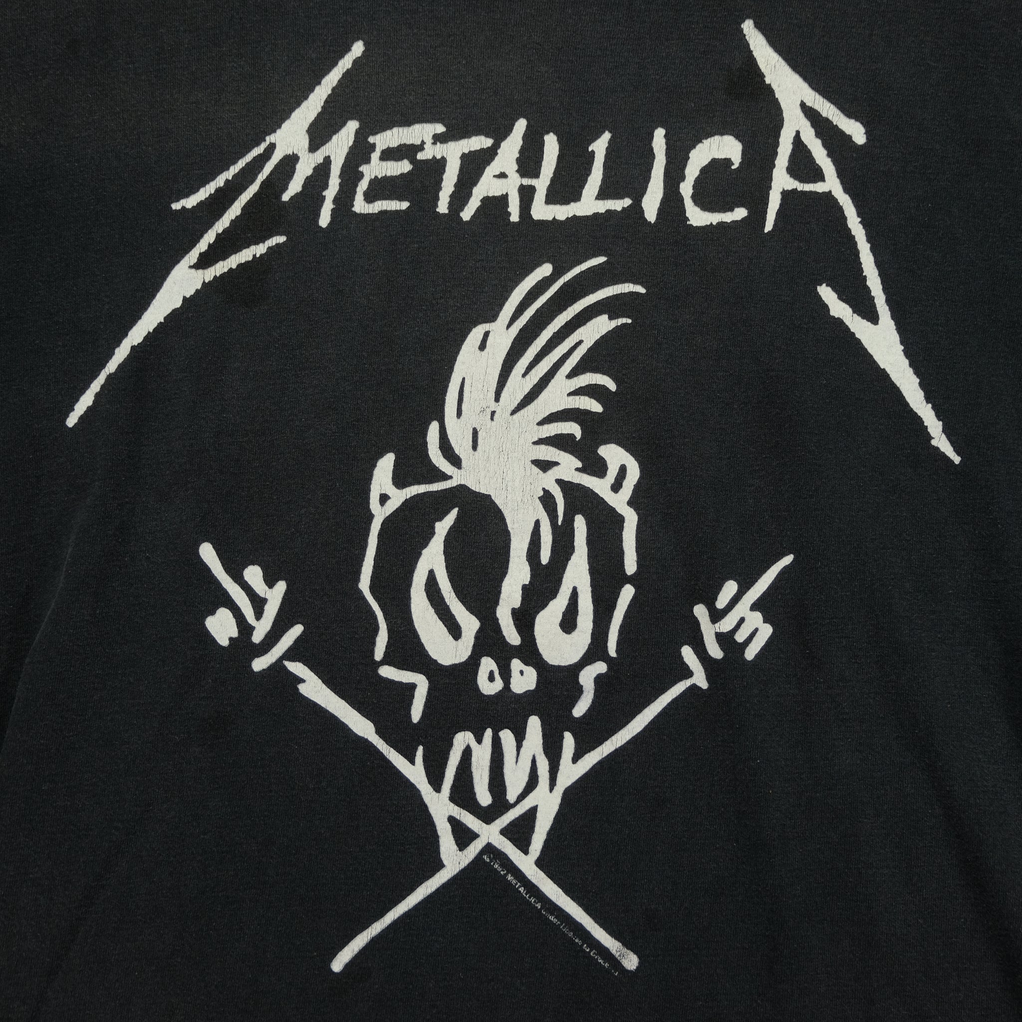 Vintage 1993 Metallica No Where Else To Roam Europe Tour Tee