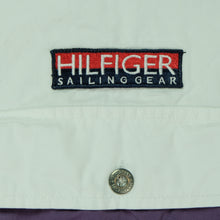 Load image into Gallery viewer, Vintage TOMMY HILFIGER Sailing Gear Flags Spell Out Long Sleeve Casual Shirt 90s White 2XL
