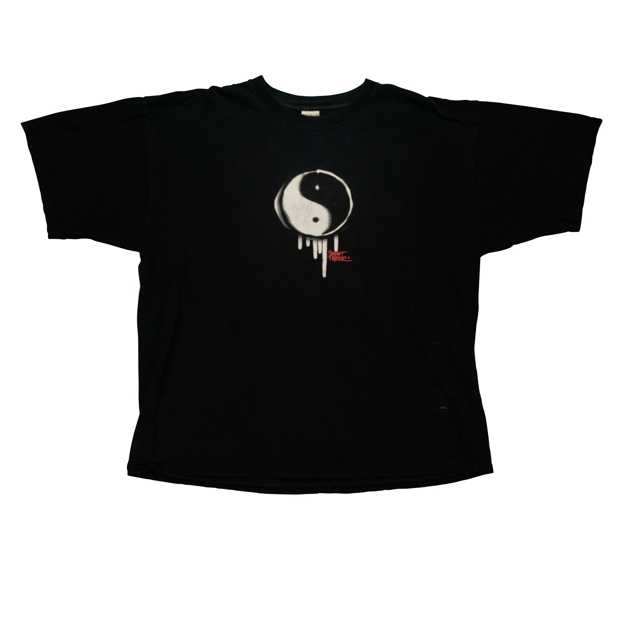 Vintage Street Fighter Yin-Yang Promo Tee on Gildan | Reset 