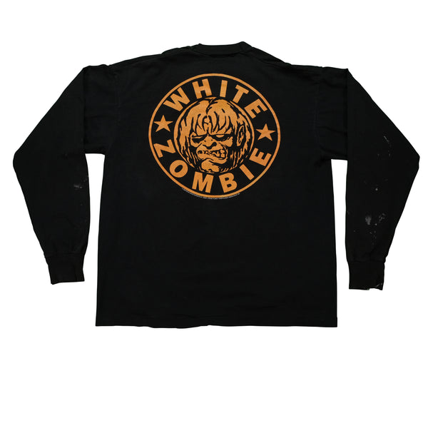 Vintage White Zombie 1995 Tour Long Sleeve T Shirt