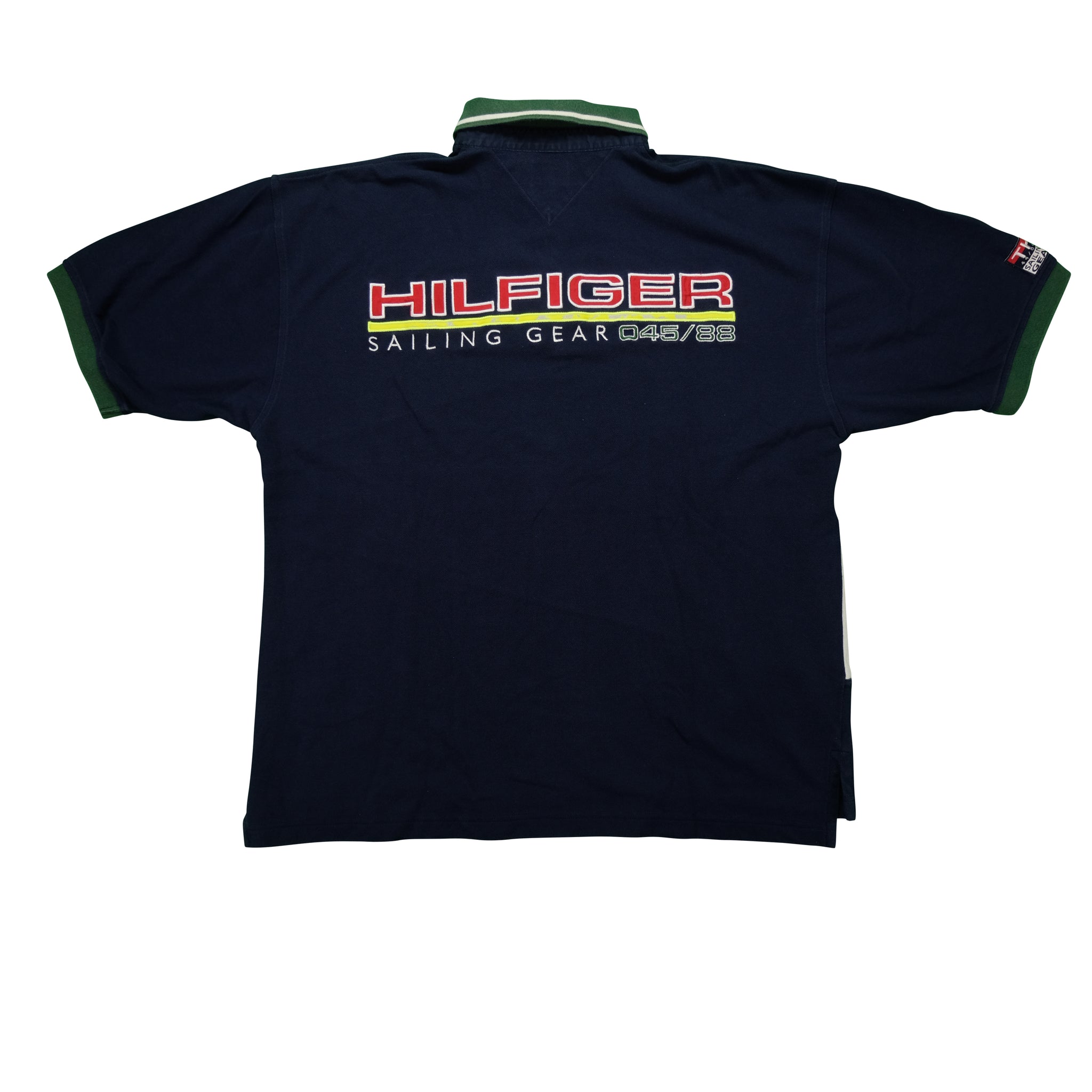 hilfiger sailing gear Vintage Tommy Hilfiger Sailing Gear Short Sleeve Polo Shirt | Reset Vintage Shirts | BUY • SELL • TRADE