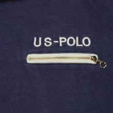 Load image into Gallery viewer, Vintage POLO RALPH LAUREN US-POLO RL-93 Flag 1993 Long Sleeve Rugby Shirt 90s Stadium Navy Yellow L
