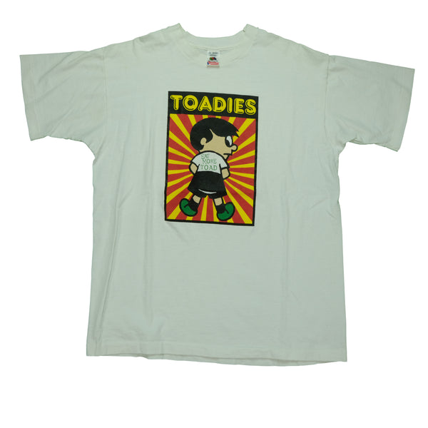 Vintage Toadies Eat More Toad T Shirt on Fruit of the Loom