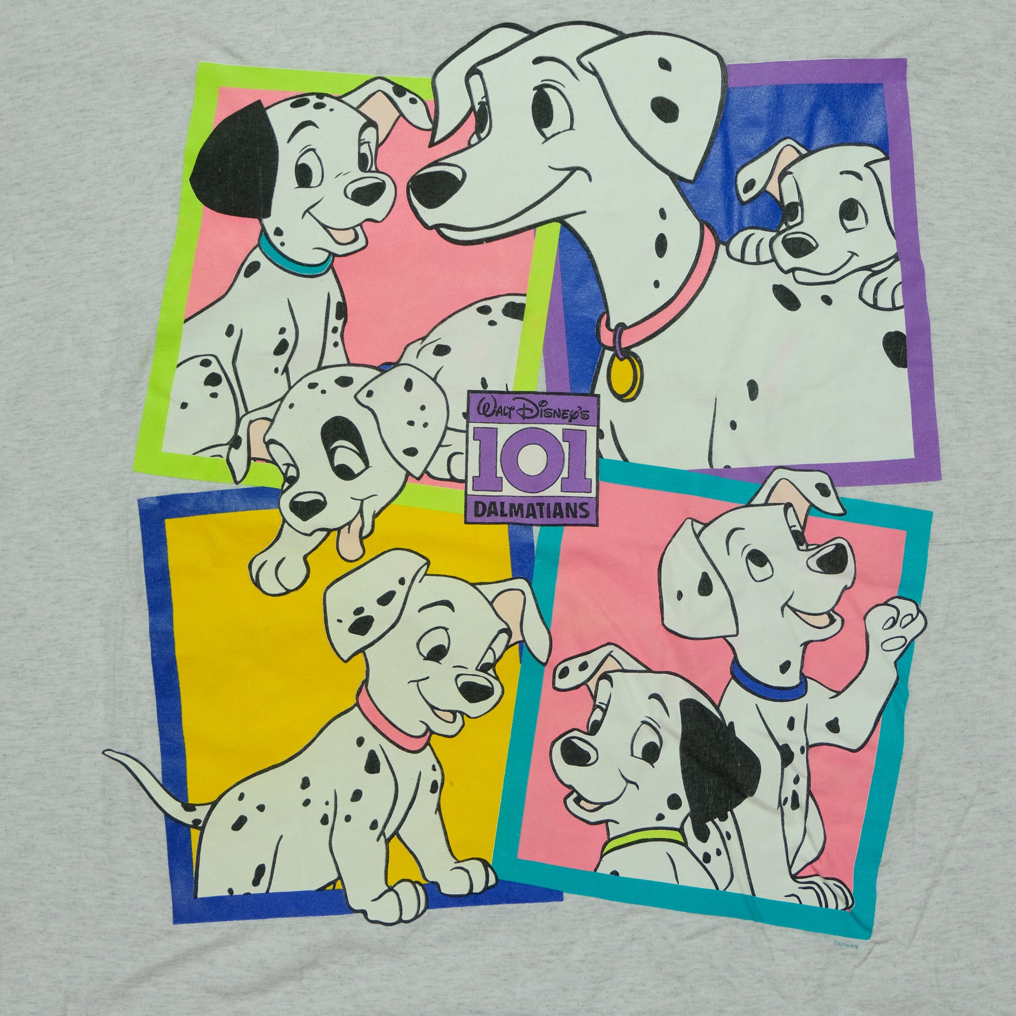 Vintage 90s Disney 101 top Dalmations Tee