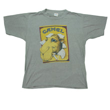 Load image into Gallery viewer, Vintage CAL CRU Camel Cigarettes Promo T Shirt 80s 90s Gray XL
