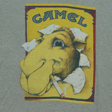 Load image into Gallery viewer, Vintage CAL CRU Camel Cigarettes Promo T Shirt 80s 90s Gray XL
