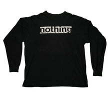 Load image into Gallery viewer, Vintage ALL SPORT Nothing Records Nine Inch Nails NIN Long Sleeve T Shirt 90s Black XL
