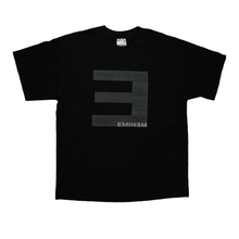 Load image into Gallery viewer, Vintage M&amp;O KNITS The Eminem Show Album 2002 T Shirt 2000s Black L
