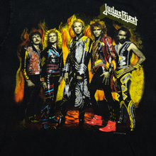 Load image into Gallery viewer, Vintage SCREEN STARS Judas Priest Fuel For Life 1986 Tour T Shirt 80s Black M
