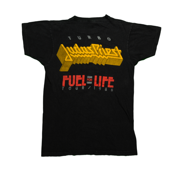 Judas Priest Fuel For Life 1986 Tee by Screen Stars - Reset Web Store