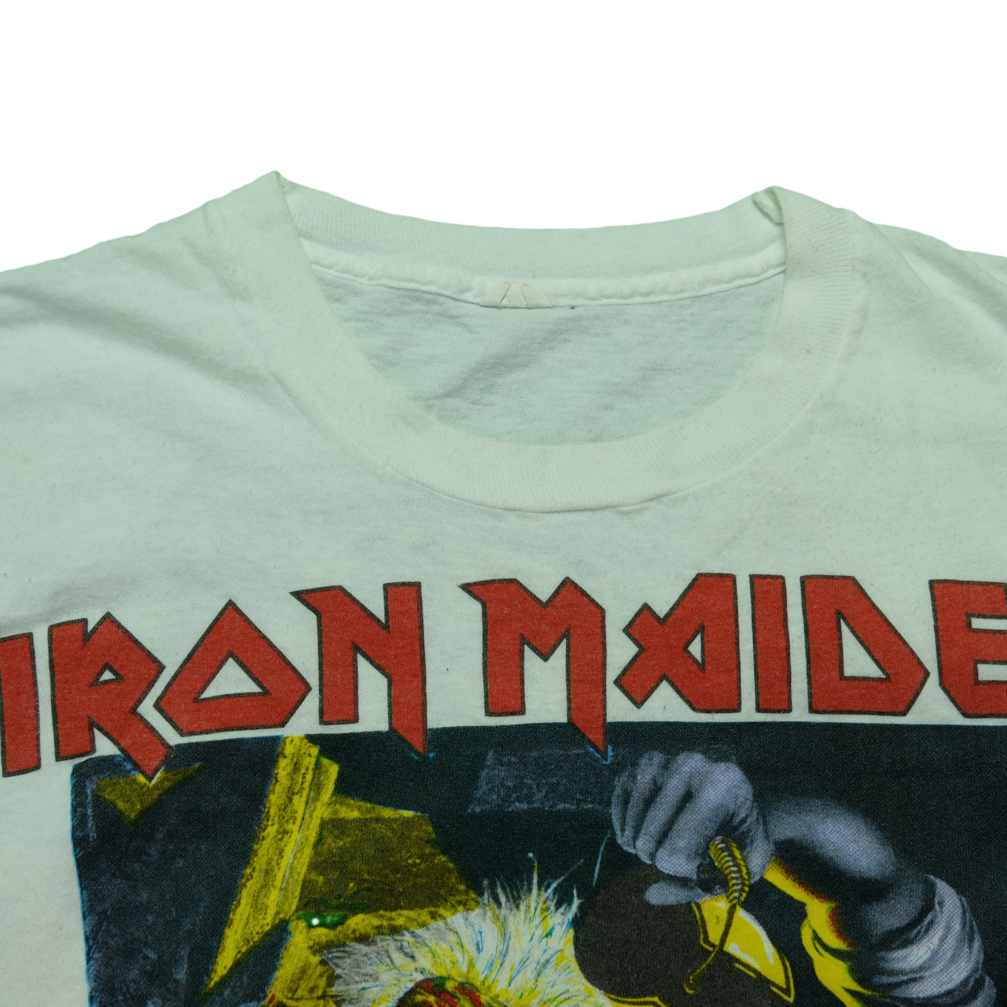 Vintage Iron Maiden x Anthrax No Prayer For The Dying 1991 Tour T 
