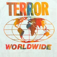 Load image into Gallery viewer, Vintage Don Rock Terror Worldwide McDonalds T Shirt 80s 90s White L
