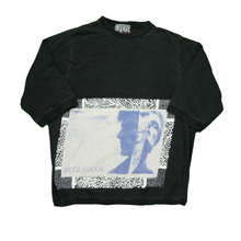 Load image into Gallery viewer, Vintage VINCENTE NESI Neo Mode Moda Maglia Art T Shirt 90s Black
